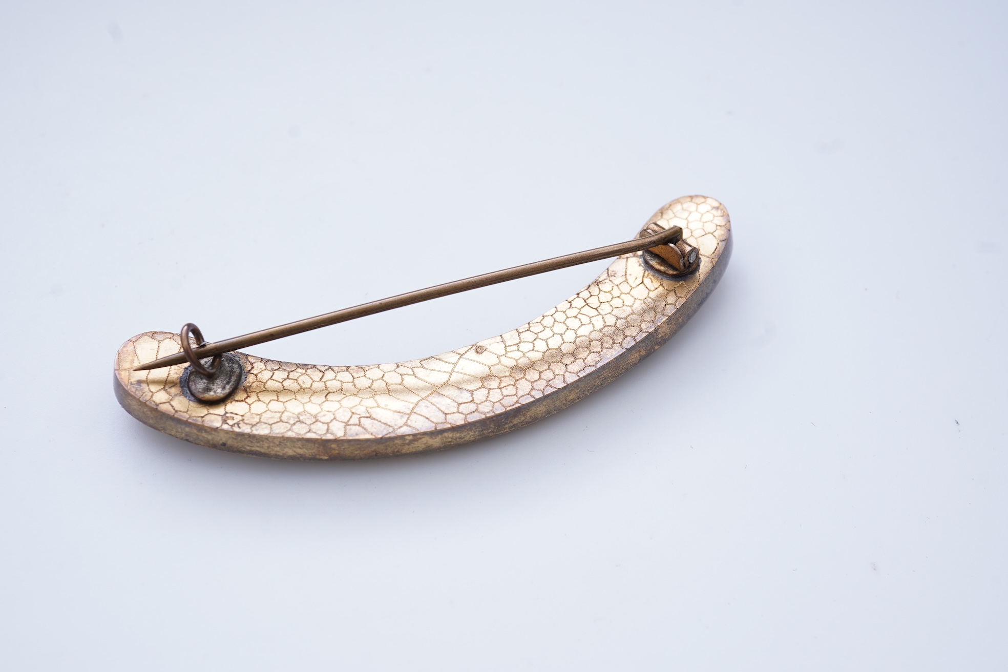 A ruby and diamond brooch, France, circa 1900, composite